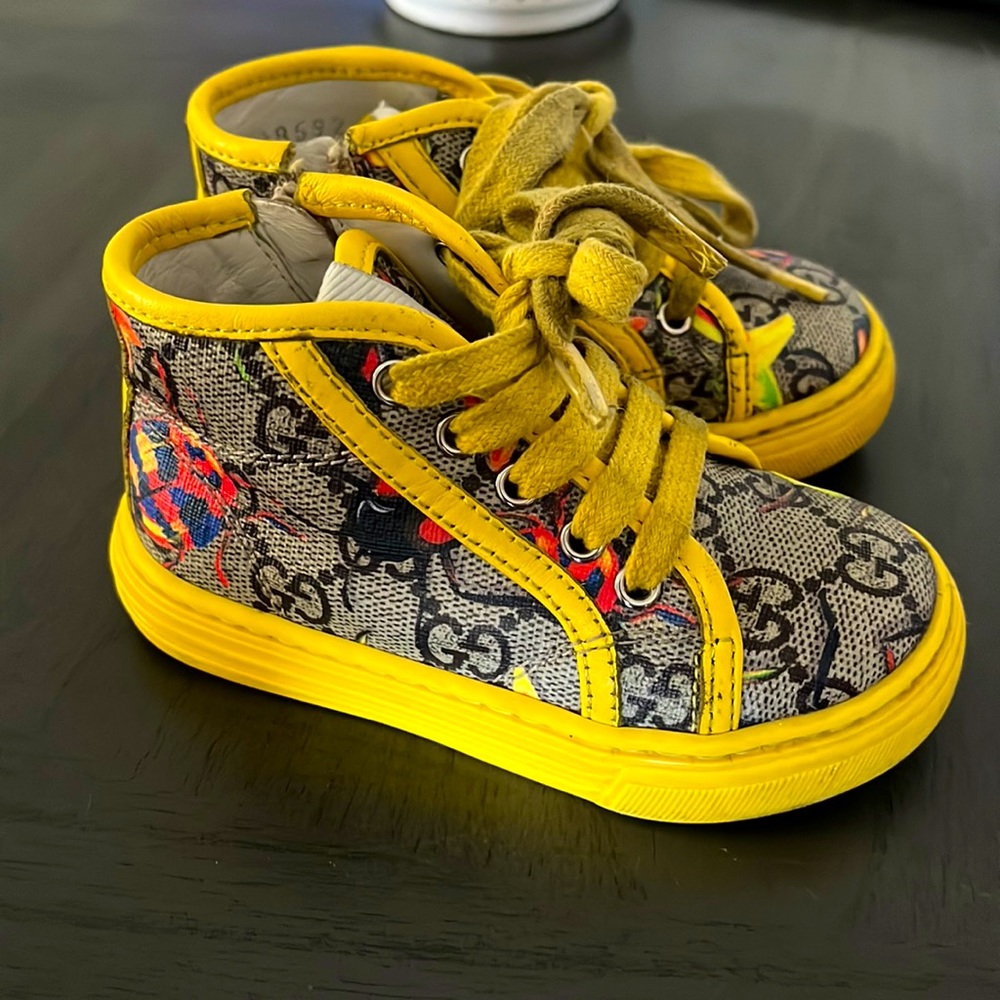 Toddler Gucci shoes my son grew out of them super cute shoes